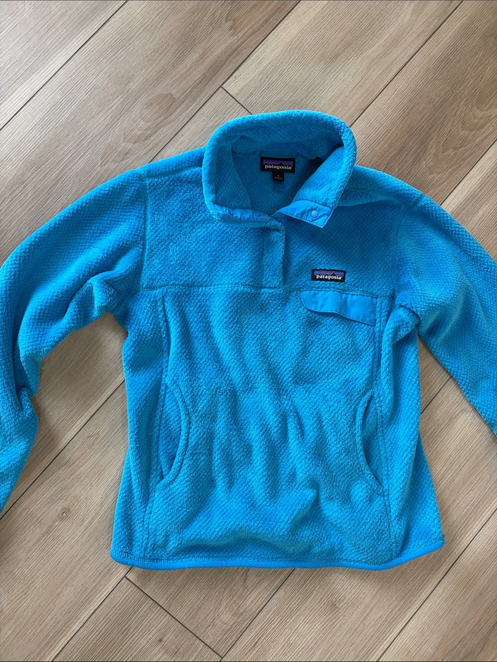 Patagonia Women’s Bright Teal Fleece Pullover